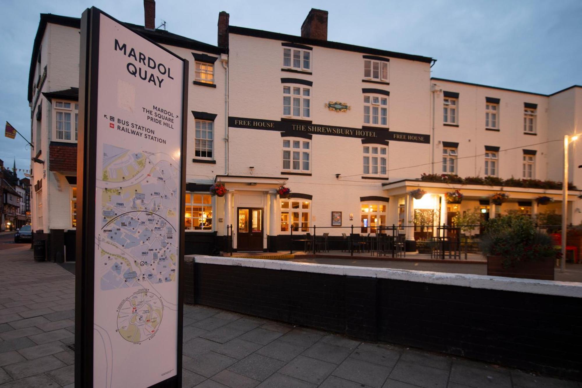 The Shrewsbury Hotel Wetherspoon Kültér fotó